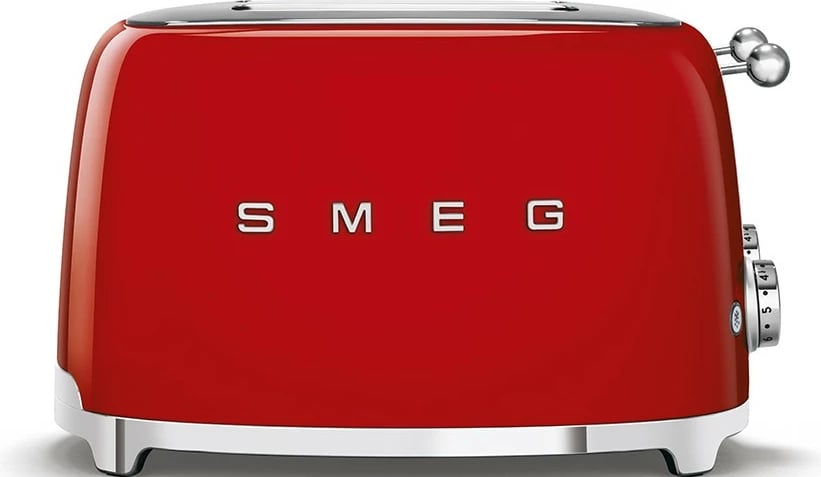 Toaster SMEG TSF03RDEU 4-hapësirësh, i kuq