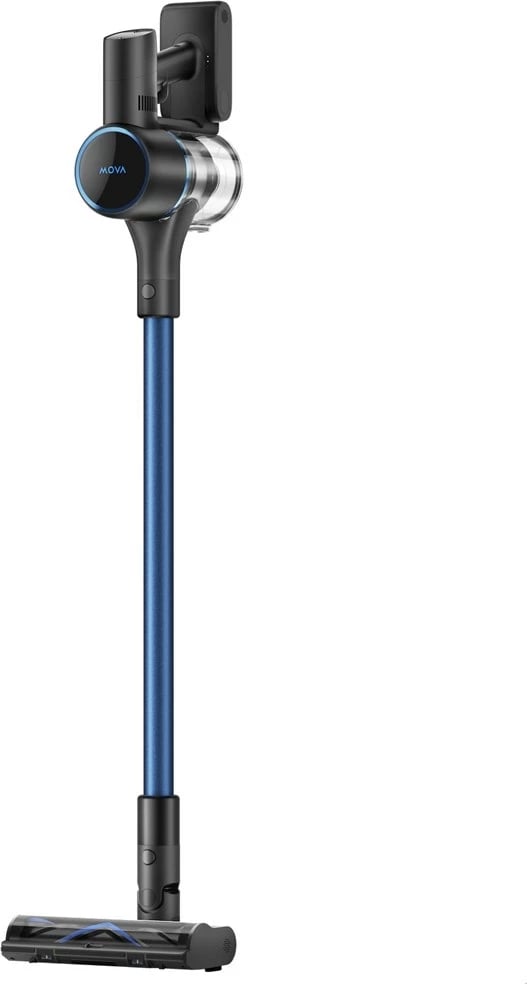 Fshesë elektrike MOVA Tech S4, 2-në-1, pa qese, 0.6 L, 425 W, Blu