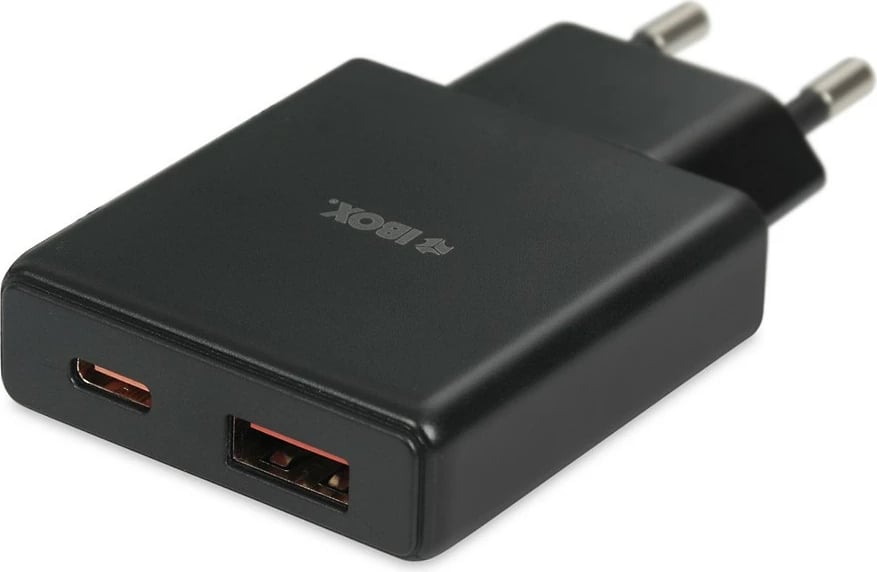 Karikues muri iBOX C43B, 30W, 2 porte (USB-C & USB-A), i zi