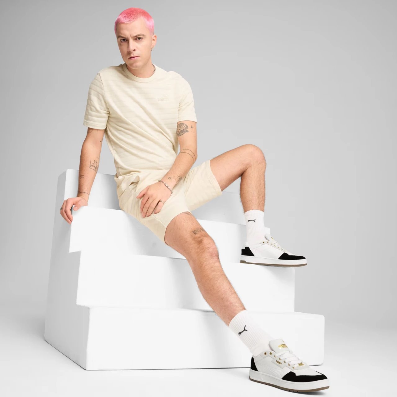 Maicë për meshkuj Puma, beige