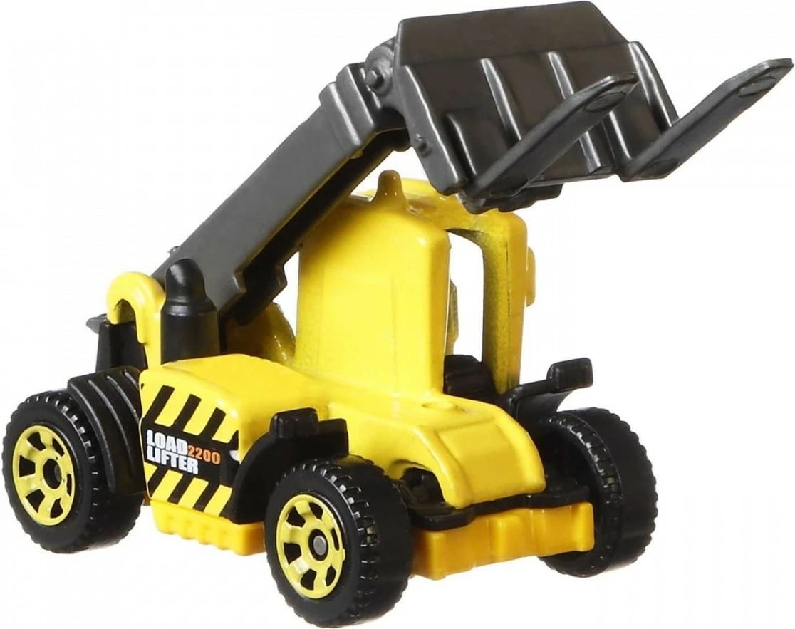 Set lodrash Matchbox Mattel GBK70/HLM87, kamion transportues me makinë 1:64, plastikë, ngjyra të përziera
