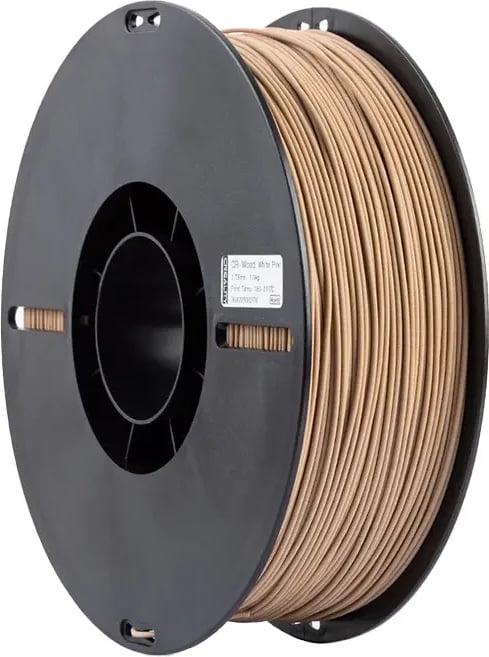 Filament 3D Creality CR-PLA Wood, 1 kg, 1.75 mm, White Pine