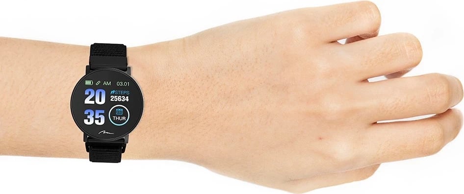 Smartwatch Media-Tech Smartband ACTIVEBAND THAITI MT871, ngjyrë e zezë Smartwatch Media-Tech Smartband ACTIVEBAND THAITI MT871, ngjyrë e zezë