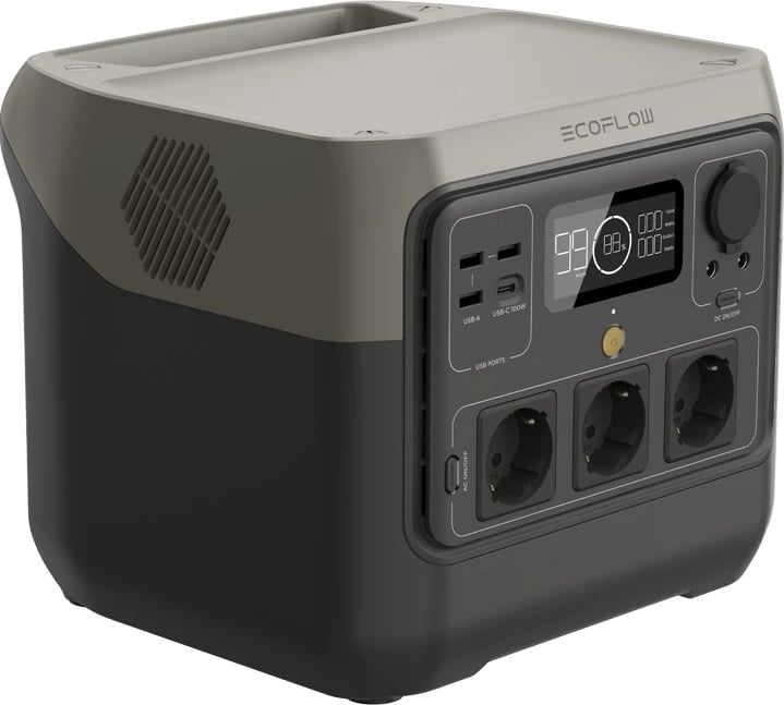 Stacion portativ energjie EcoFlow RIVER 2 Pro, 768Wh, 800W, i zi