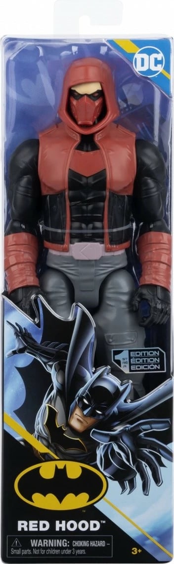 Figurë aksioni Batman Spin Master 6055697, 12 inç, Blu/Gri