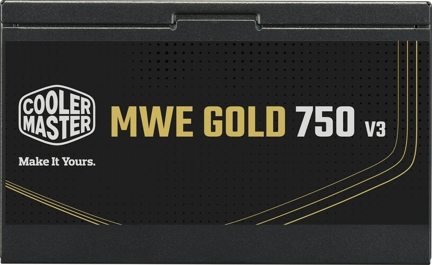 Kasë furnizues energjie Cooler Master MWE Gold 750 V3, 750 W, ATX, E zezë