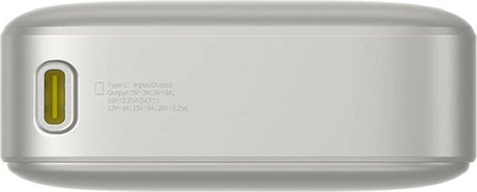 Powerbank Baseus OS Free2Pull 20000mAh 65W me kabllo, Gri