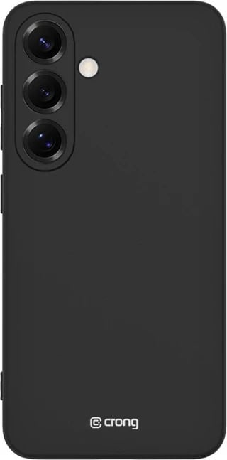 Mbështjellës Crong Color Cover për Samsung Galaxy S25, i zi