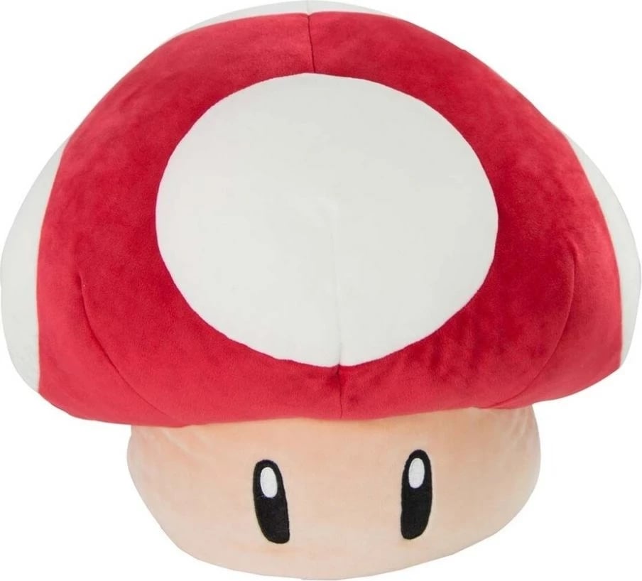 Lodër pelushi TOMY Super Mario Super Mushroom, shumëngjyrëshe