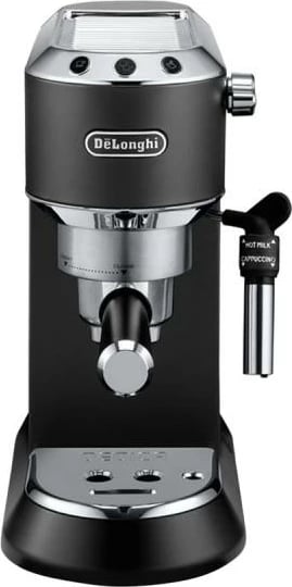 makinë kafeje, DeLonghi, Dedica Style EC 685 BK (0132106140), 15 bar, depozitë 1L, pods/kapsula, e zezë