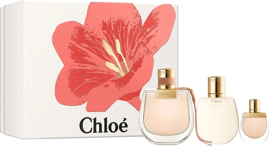 Set Eau de Parfum për femra Chloe Nomade 75ml + Body Balm 100ml + Miniature 5ml