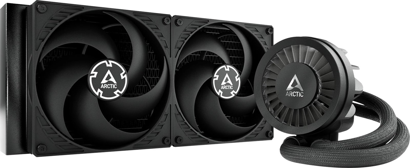 Ftohës me ujë për CPU ARCTIC Liquid Freezer III 280, 14 cm, 72.8 cfm, i zi