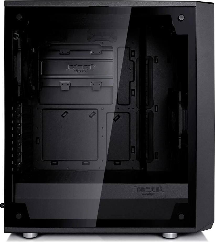 Kasë Fractal Design Meshify C, Midi Tower, ATX, ITX, micro ATX, E zezë Kasë Fractal Design Meshify C, Midi Tower, ATX, ITX, micro ATX, E zezë
