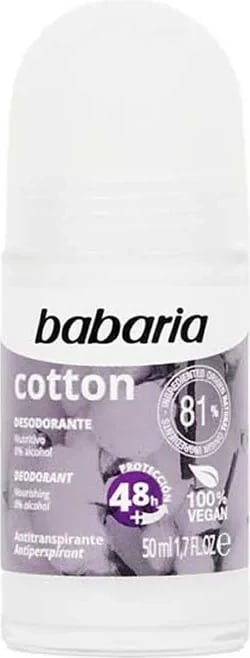 Deodorant Babaria Cotton Roll On 50ml