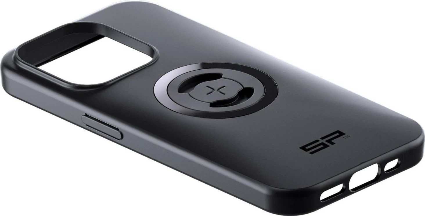 Mbështjellës SP Connect SP Connect+ për iPhone 15 Pro, i zi