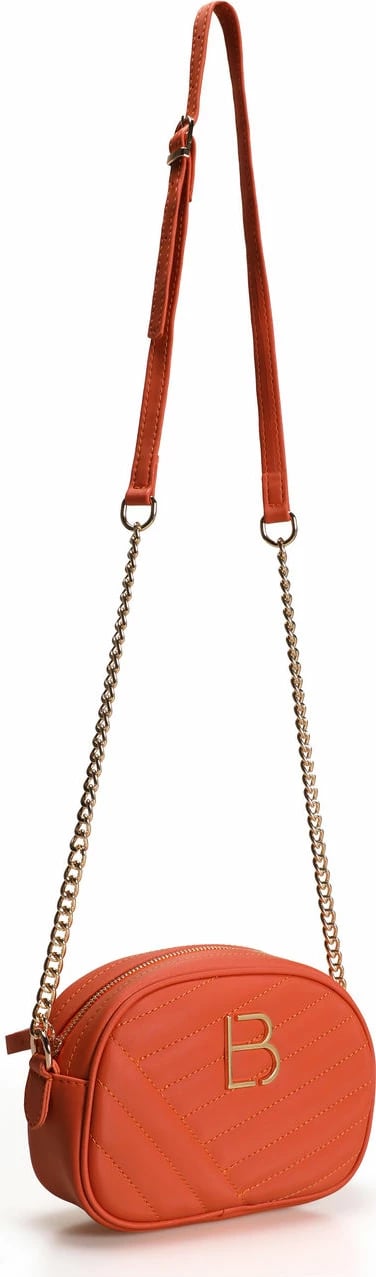 Çantë crossbody portokalli Lucky Bees, 1298