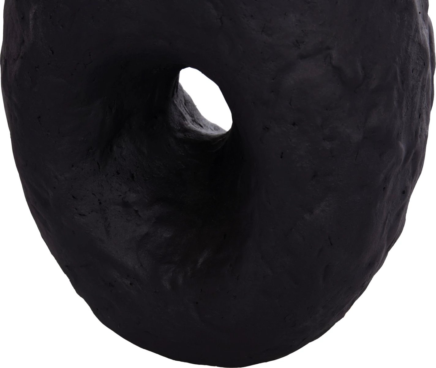 Vazo dekorative tavoline NAMENTIS, terrakotë, ngjyrë e zezë, FH4673.01S, 22x13x28cm