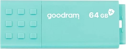 USB flash drive Goodram UME3, 64 GB, USB 3.2, Turkeze