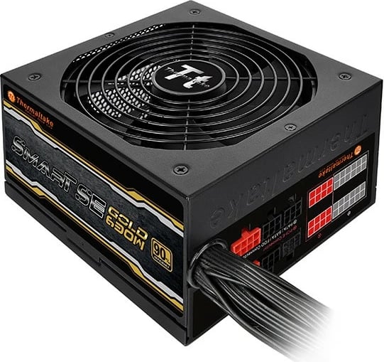 Kasë energjie Thermaltake Smart SE 630W, semi-modular, 80 PLUS Gold, e zezë