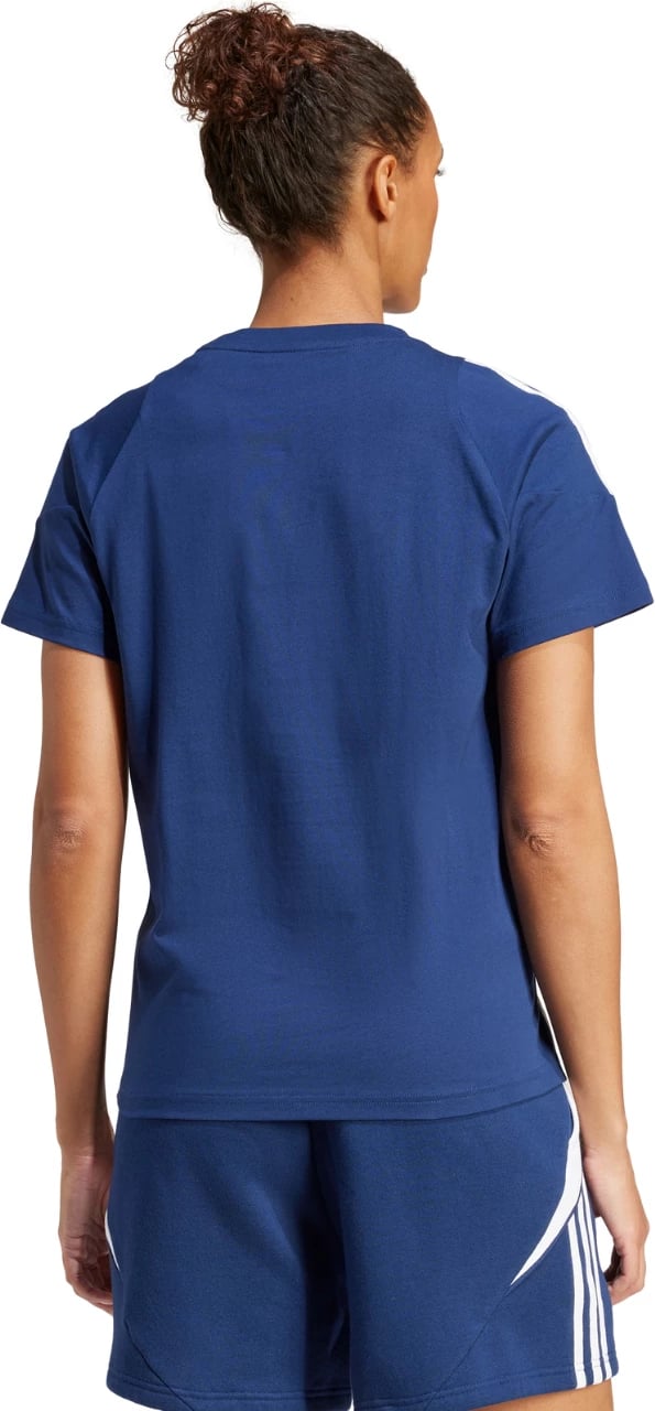 Maicë për femra adidas, kaltër-bardhë