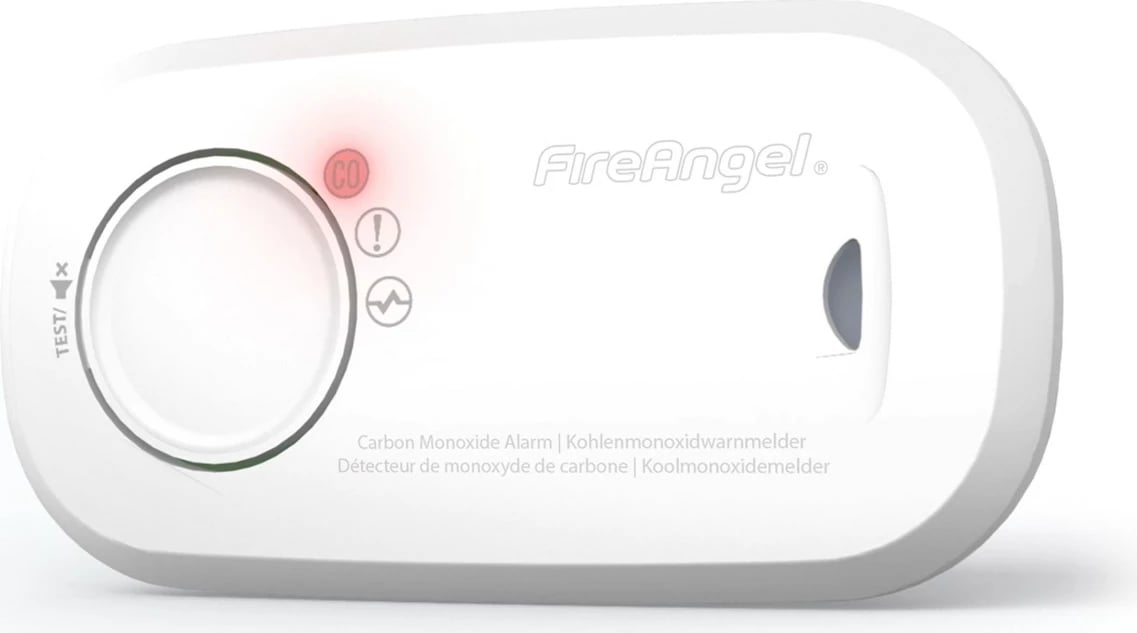 Detektor monoksidi FireAngel FA3313-EUX10, 85 dB, i bardhë