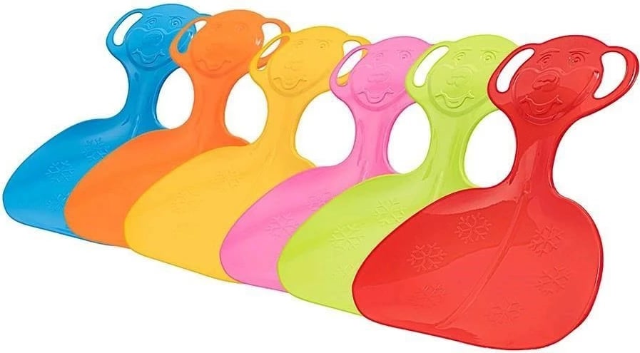 rrëshqitëse bore Baby Mix COMFORT LINE M plastikë 54x34 cm deri 50 kg jeshile