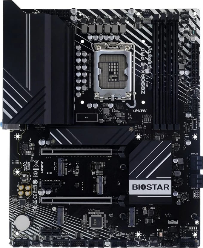 Pllakë amë Biostar Z890AX-E PRO, ATX, e zezë