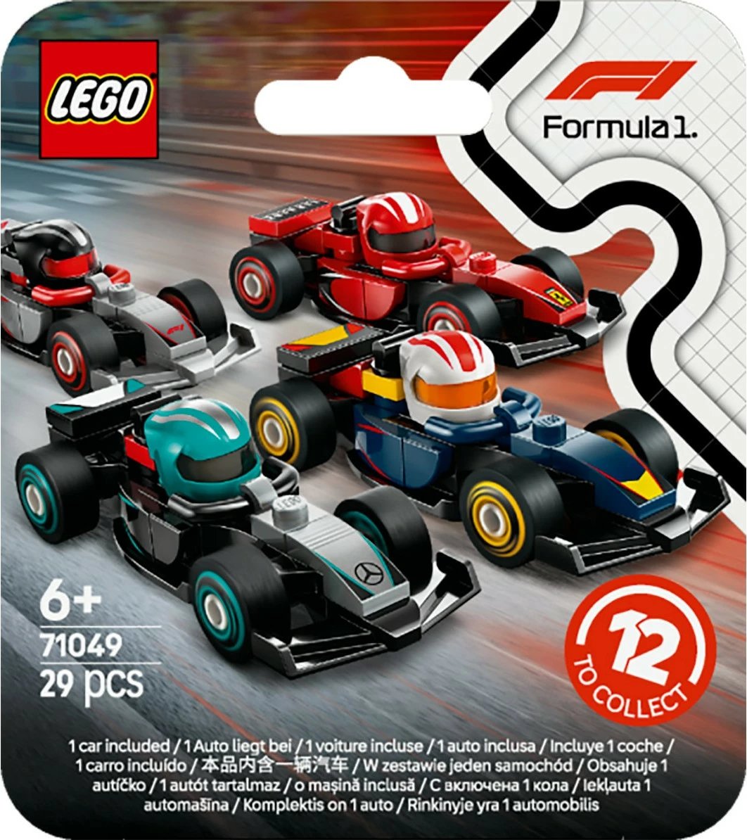Set ndërtimi LEGO F1 71049, 29 pjesë, shumëngjyrëshe