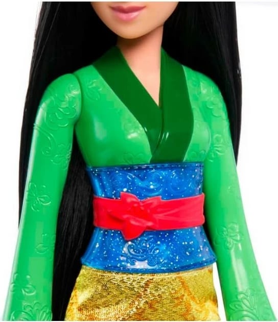 Kukull Disney Princess Mulan Mattel HLW02/HLW14, për vajza