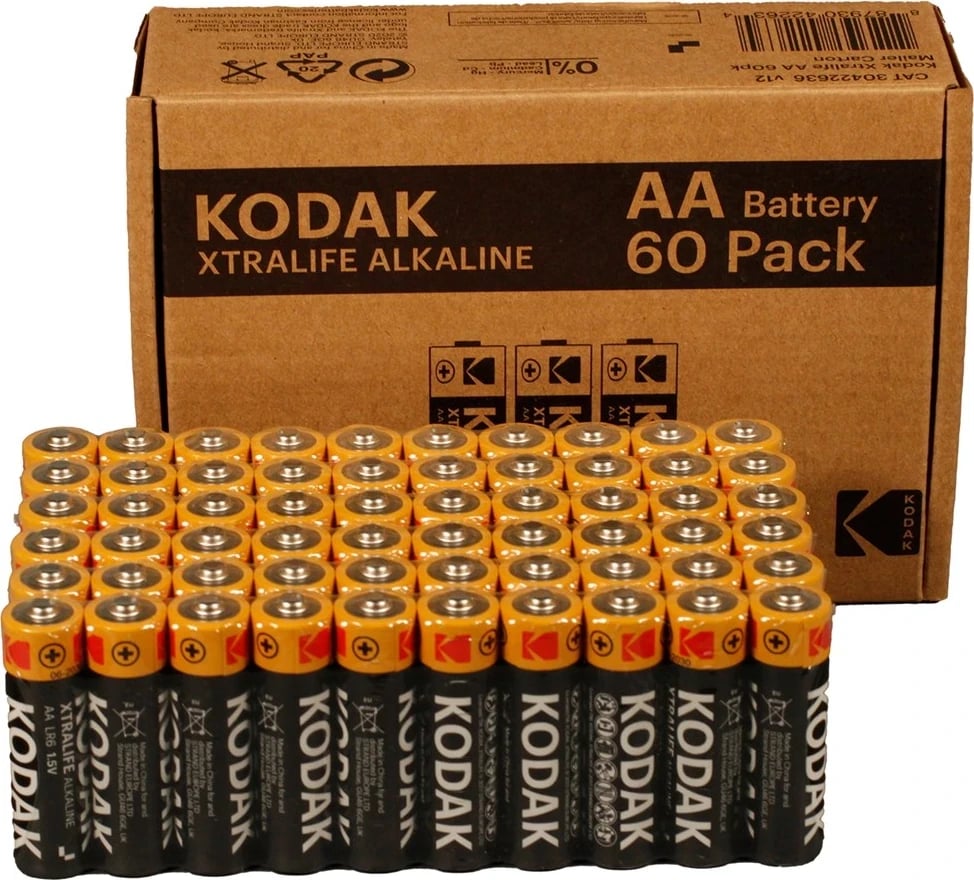 Bateri Kodak XTRALIFE, AA, 60 copë