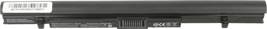 Bateri laptop Mitsu 5BM726-BC/TO-A30C për Toshiba A30-C, A40-C, 2200 mAh, 14.8V, Li-ion
