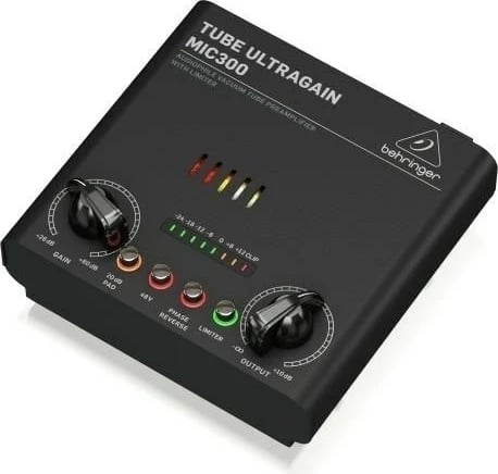 Preamplifikator mikrofoni Behringer MIC300, me tub