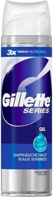 Gel për rruajtje Gillette Piel Sensible 200ml