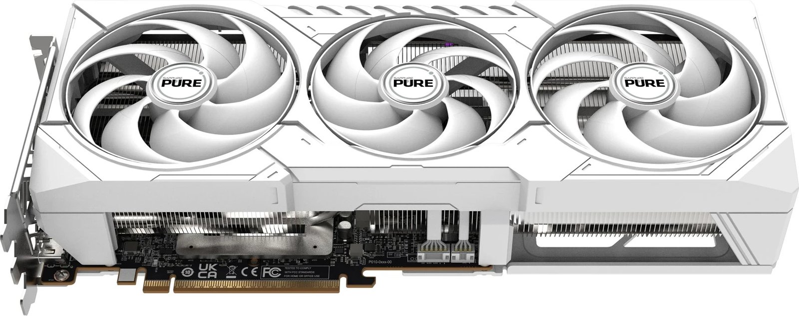 Kartelë grafike Sapphire PURE Radeon RX 9070 XT, 16 GB GDDR6, Bardhë