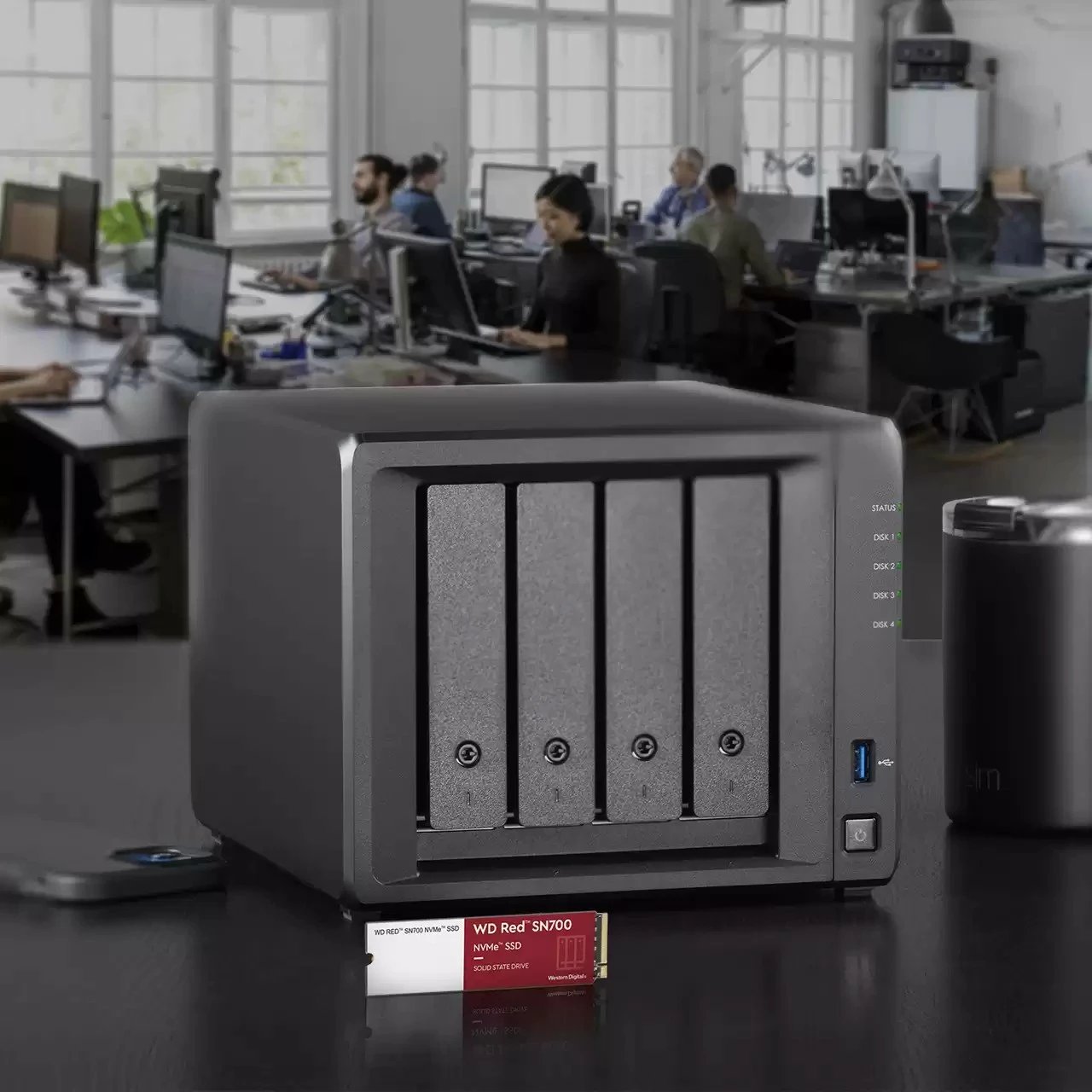 SSD Western Digital Red SN700, 1 TB, M.2, 3430 MB/s