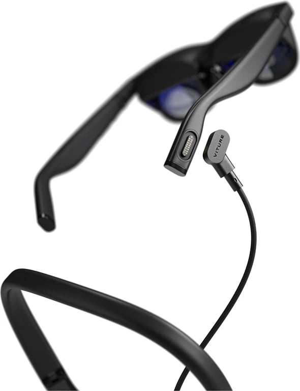 Syze XR Viture Pro XR Pro-Glas-Blk, 135", Full HD, 120 Hz, 4000 nits, e zezë