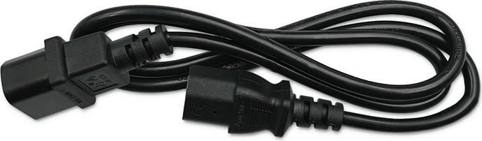 Kabllo energjie Qoltec 50459, IEC C13/C14, 1.5m, e zezë