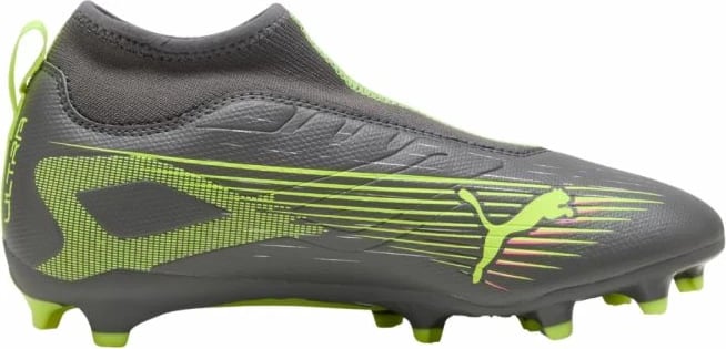 Çizme futbolli për fëmijë Puma, gri