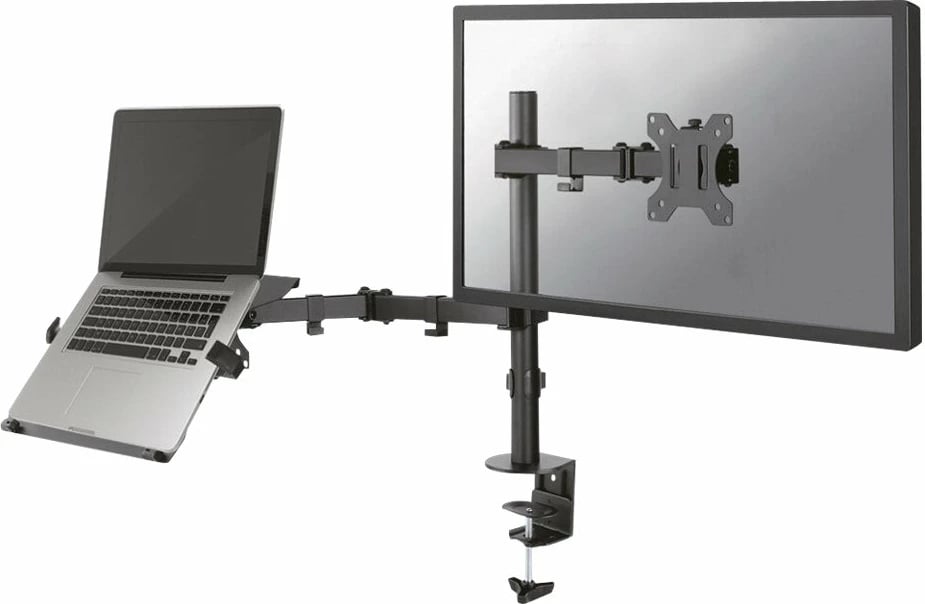 Mbajtëse tavoline për monitor dhe laptop Neomounts FPMA-D550NOTEBOOK, e zezë
