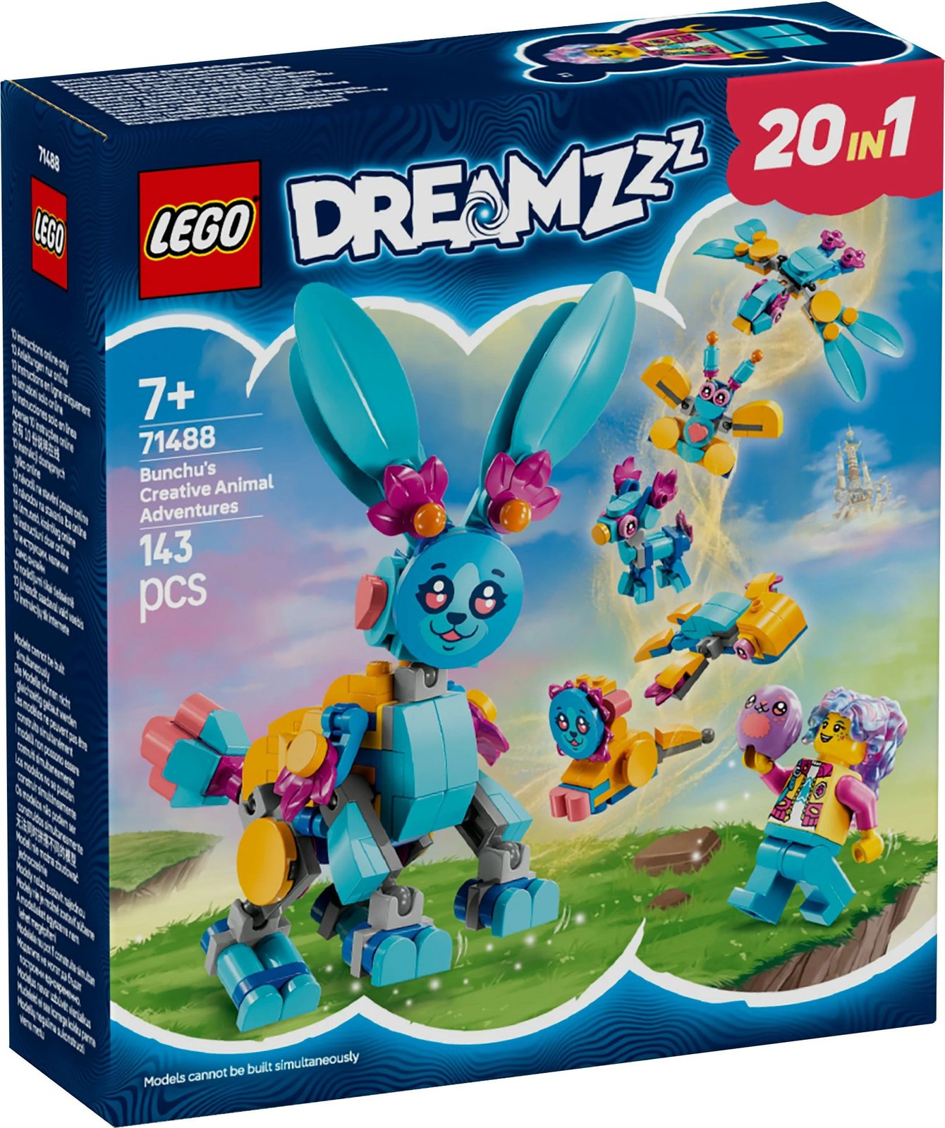 Set ndërtimi LEGO DREAMZzz 71488, 143 pjesë, shumëngjyrësh