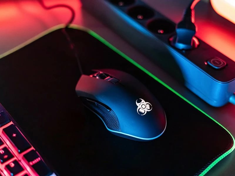 Maus Tracer Gamezone EDGE me kabllo, RGB, 3200 DPI, i zi