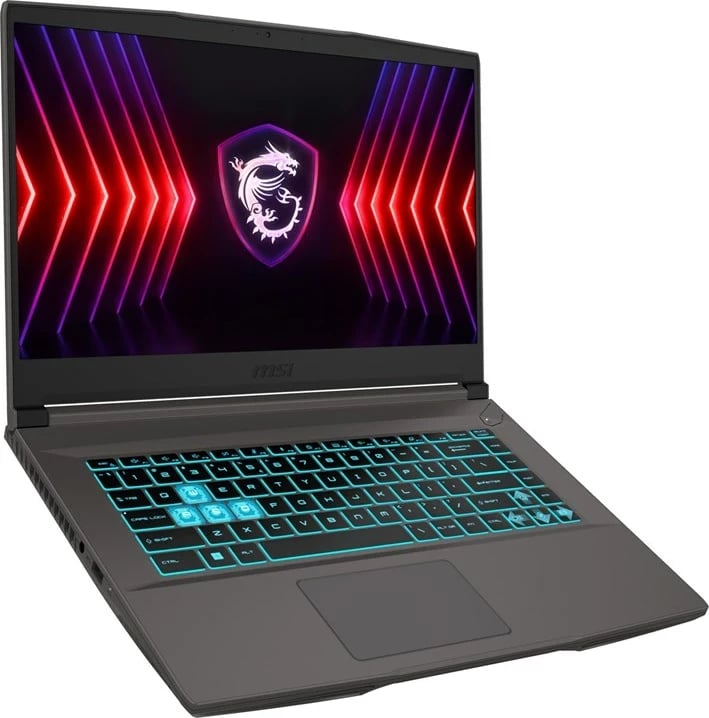 Laptop MSI Thin 15 B12UCX-1818XPL, Intel Core i5 i5-12450H, 16 GB RAM, 512 GB SSD, NVIDIA RTX 2050, Gri