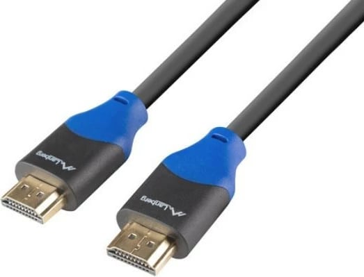Kabllo HDMI Lanberg CA-HDMI-15CU-0030-BK, 3m, 4K, Full Copper, E zezë