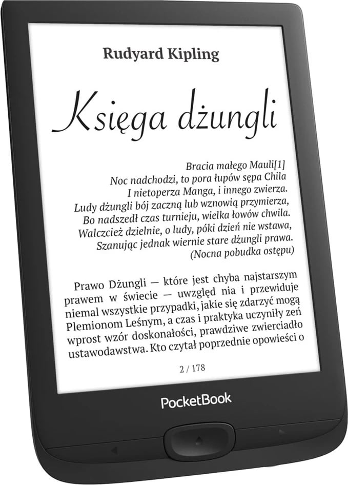 Lexues Librash PocketBook 618 Basic Lux 4, Ngjyrë e Zezë Lexues Librash PocketBook 618 Basic Lux 4, Ngjyrë e Zezë
