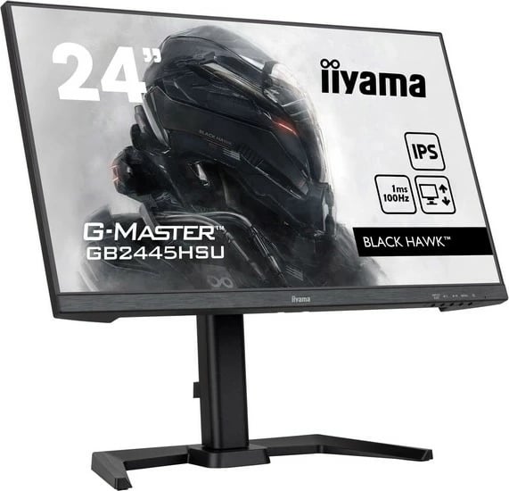 Monitor iiyama G-Master GB2445HSU-B2, 24 inch, IPS, Full HD, 1ms, 100Hz, i zi