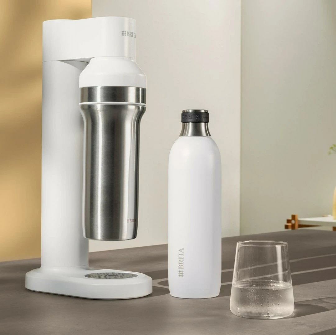 Shishe karbonizimi BRITA 1046735, Inoks
