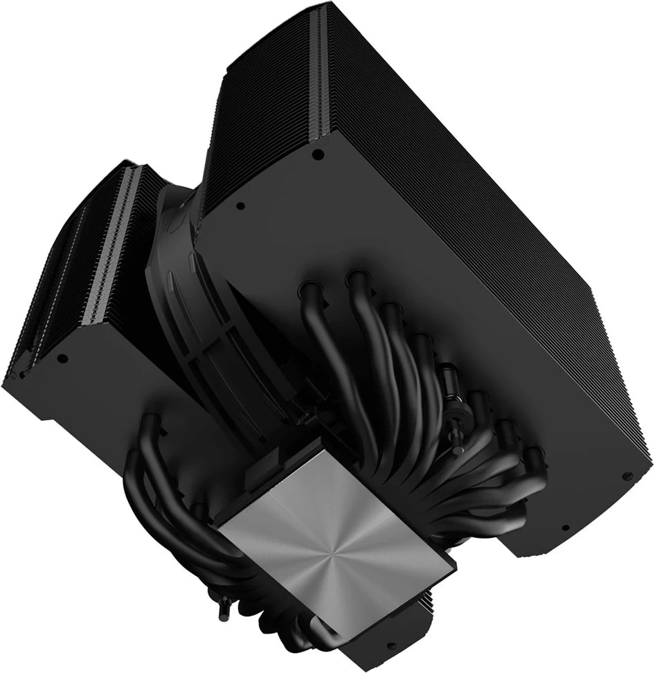 Ftohës ajri për procesor Cooler Master MasterAir MA824 Stealth, 120/135 mm, Zi