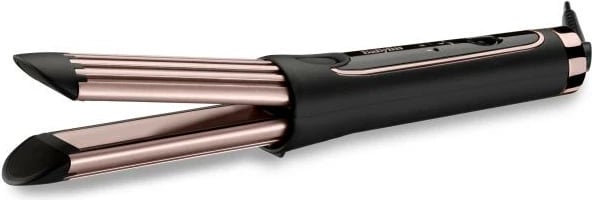 Masha flokësh BaByliss Curl Styler Luxe C112E 36 mm kuarc-keramike 3 temperatura cool air e zezë/rose gold