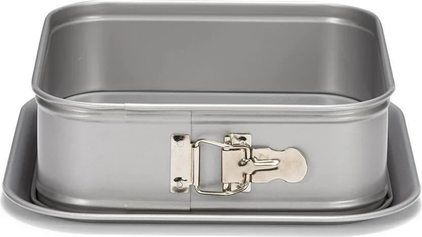 Formë pjekje katrore patisse Silver-Top, 24 cm, argjend