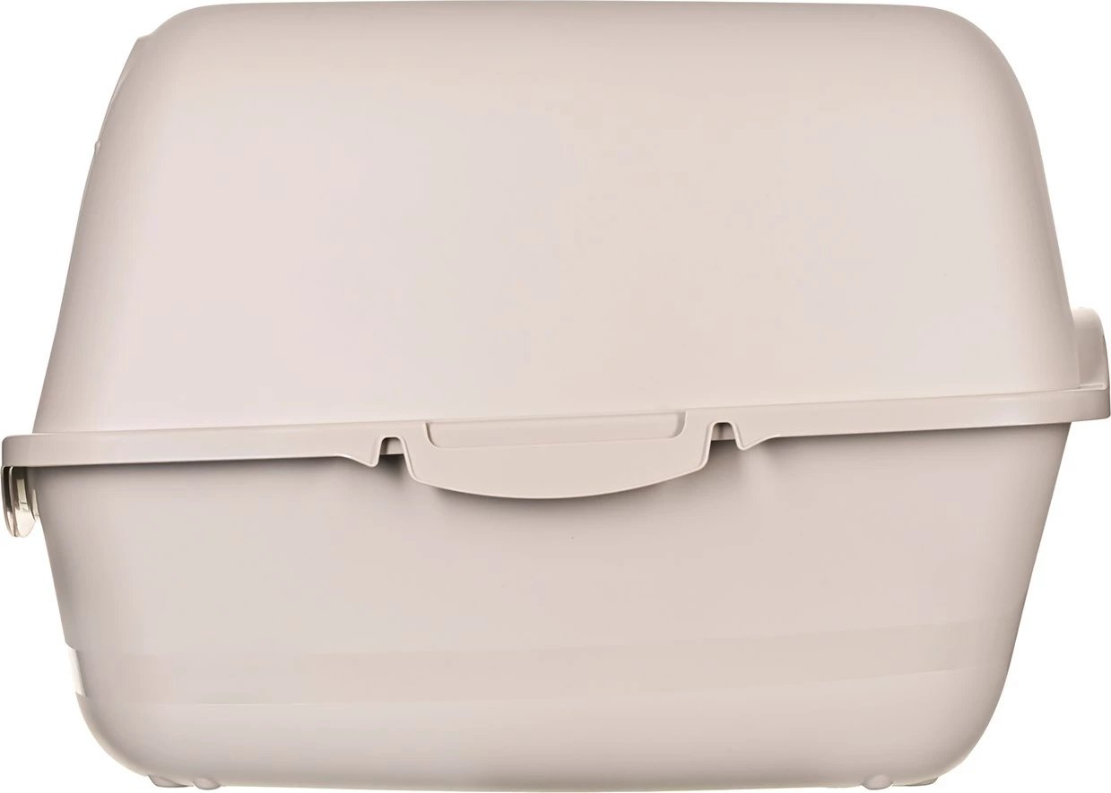 Kuti mbeturinash për mace DIAMENTIQ BAYA, plastikë, 55.5 x 40 x 38.7 cm, bezhë